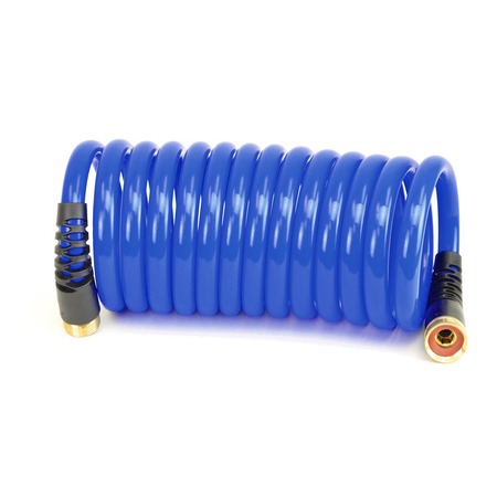 HOSECOIL 15' With Flex Relief 1/2" Id Hp Quality HCP1500HP